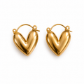 Everlove Heart Hoops