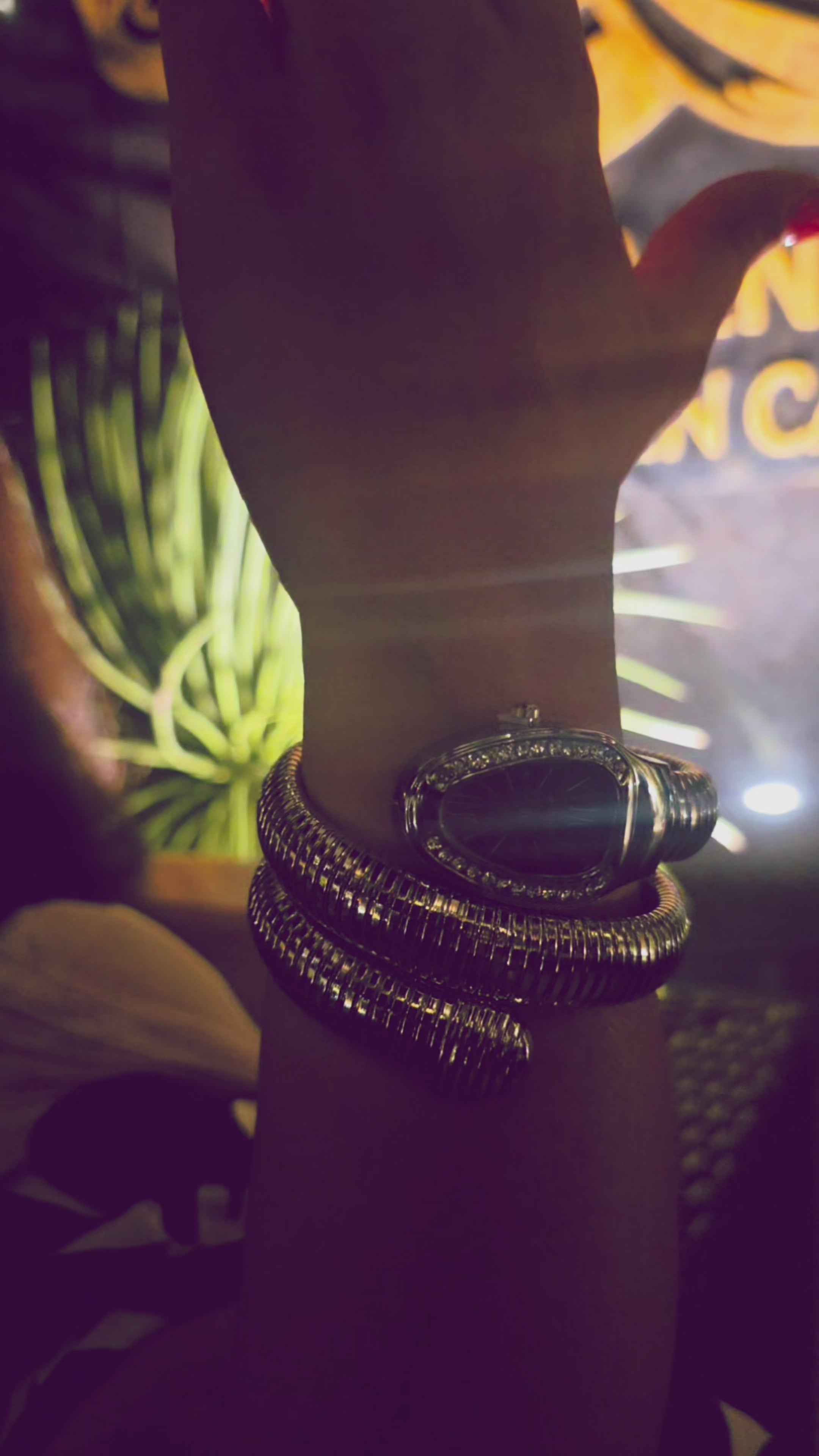 ✨ Luxe Serpent Gold Bracelet Watch for Women | Premium Snake Coil Design | Shoppookie